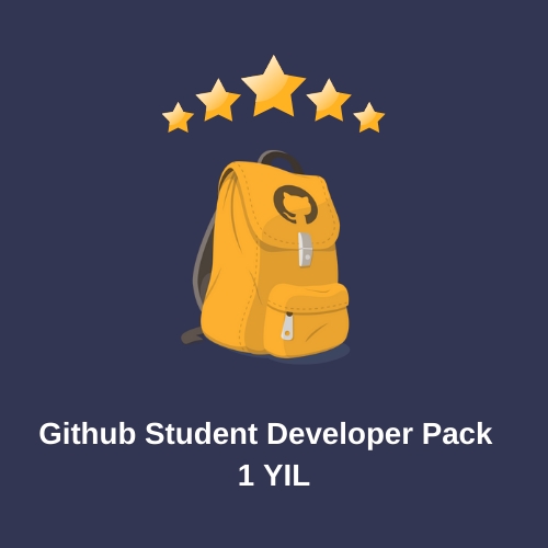  Github Student Developer Pack 1 Yıllık